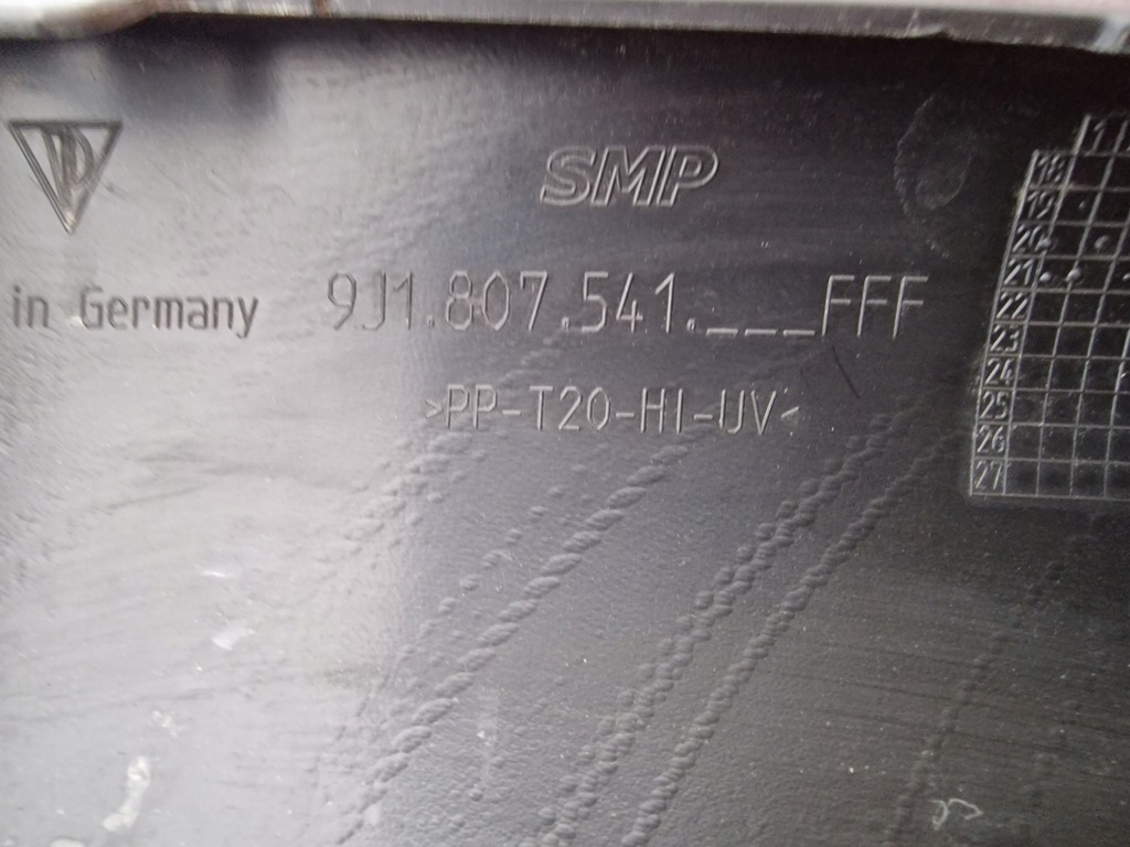 фото №6, Porsche taycan накладка бампер накладка-спойлер 9j1