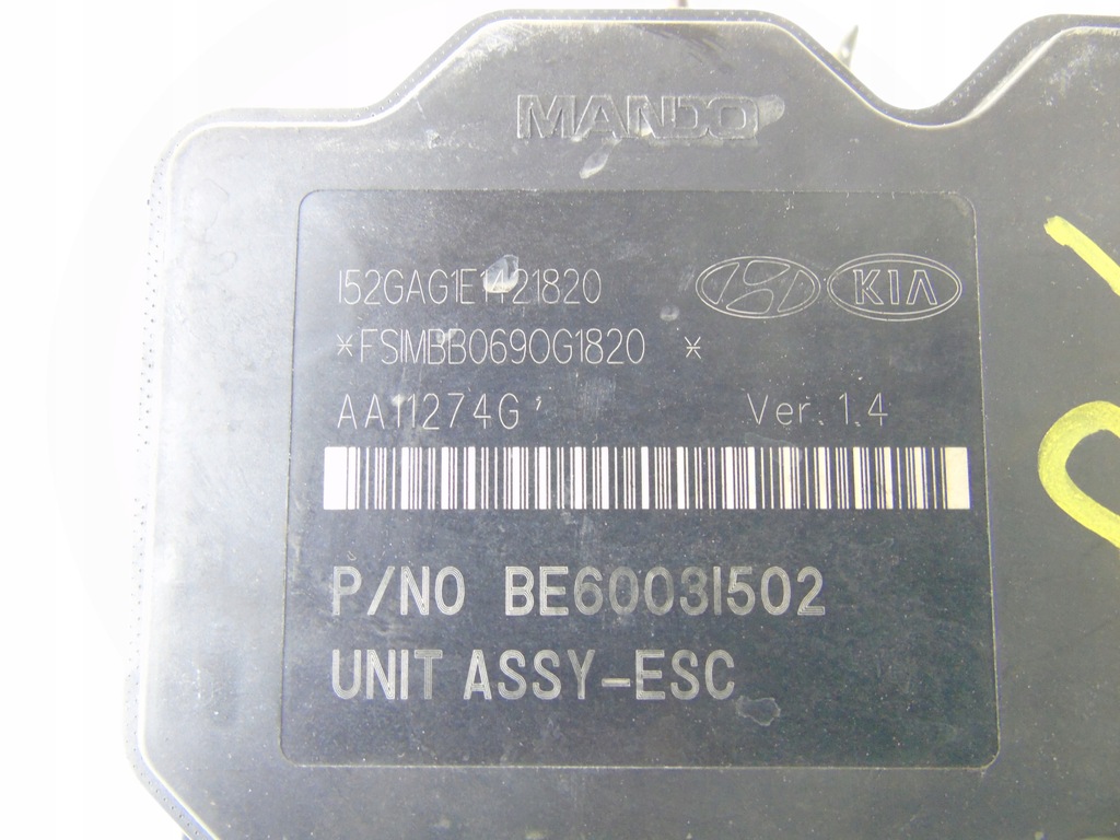 фото №8, Hyundai i40 насос abs 58920-3z910 блок управления