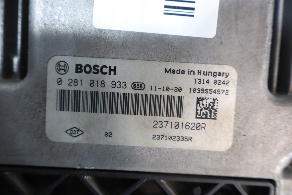 фото №4, Бортовой компьютер двигателя renault laguna iii lift 2.0dci