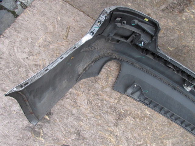 Audi a6 c6 lift 2010r sedan бампер задняя задний lak. lx7w pod dwa выхлопы Цена