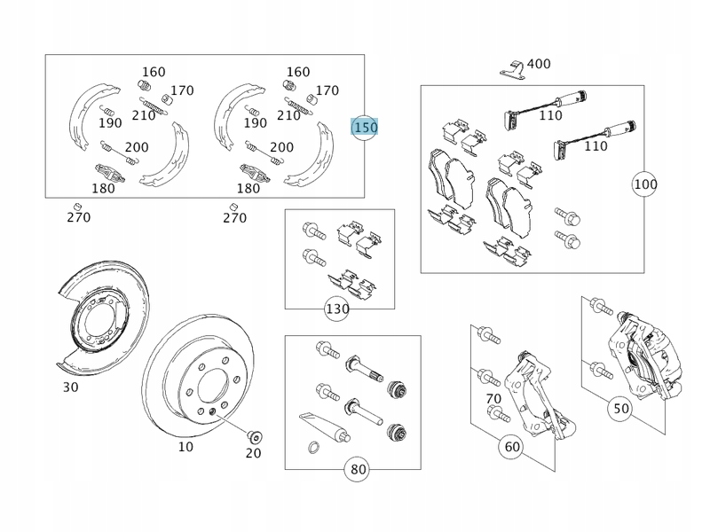 фото №10, Тормозные колодки тормозные mercedes-benz sprinter