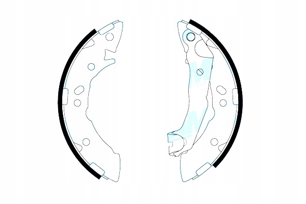 фото №1, Samko 87710 набор колодка тормозных