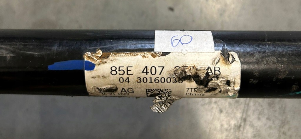 фото №10, Приводной вал передняя левая audi 85e407271ab