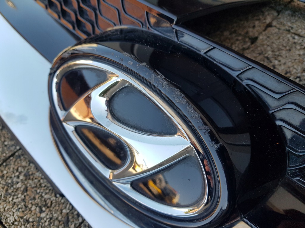 фото №5, Hyundai ix35 решётка радиатора решётка радиатора бампера хром oryg