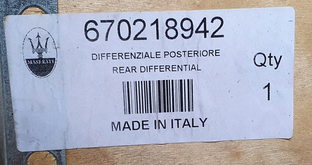 фото №16, Диференціал міст задній maserati levante 6700376850