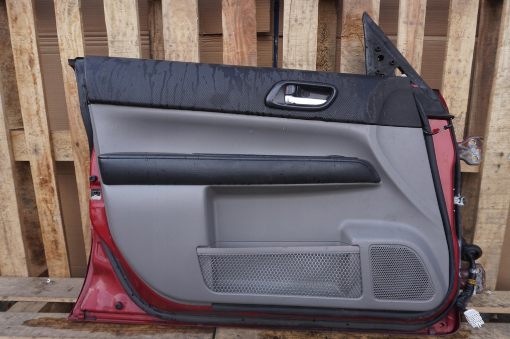 фото №10, Subaru forester ii lift дверь левая передние 33j 2006rok бордовые nr.62