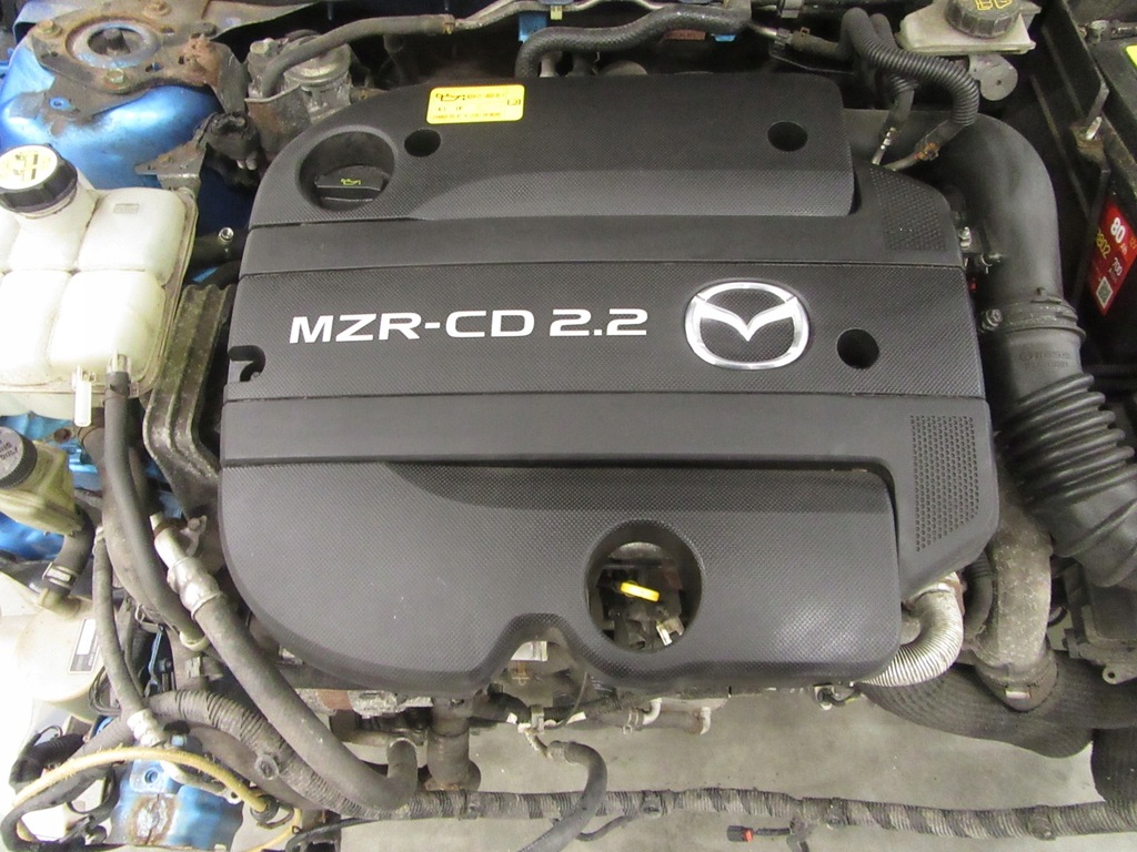 фото №1, Двигун mzr-cd 2.2 mazda 3 bl дизель r2aa 2011r.