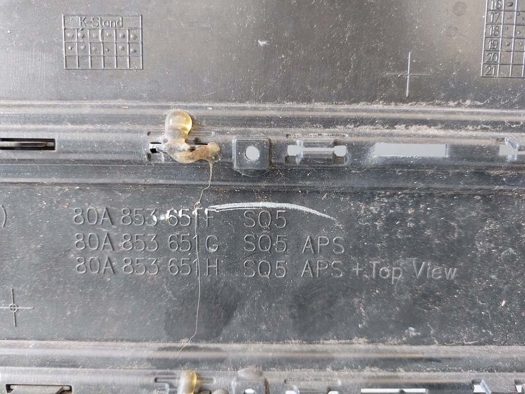 фото №9, Audi q5 sq5 решётка радиатора решётка радиатора 80a853651 f оригинал