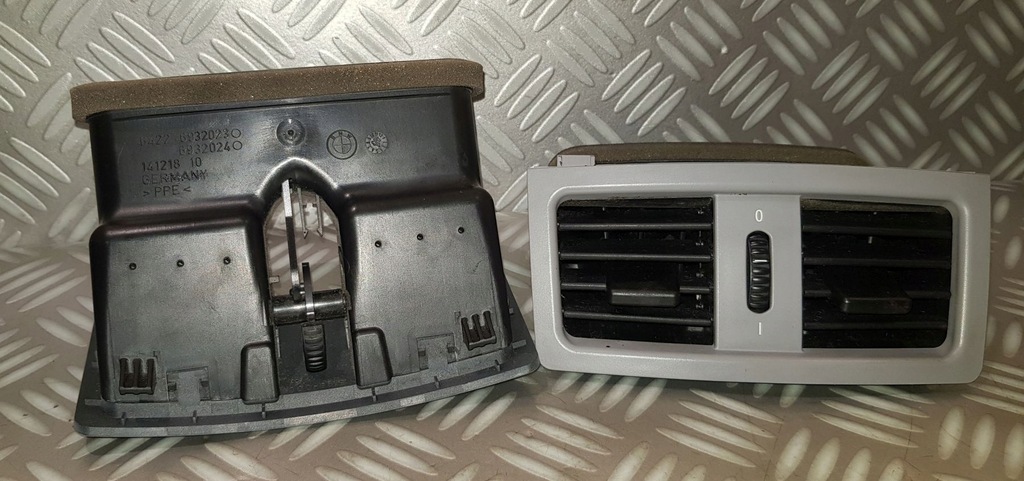 фото №6, Bmw 5 e60 e61 решітка обдув задня задня повітропровід сіра grau 6932026 6932023