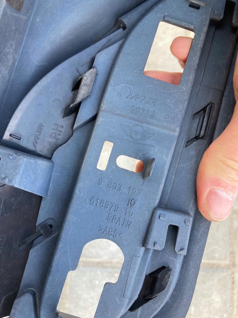 фото №4, Mini cooper r60 r61 countryman защита молдинг поворотник левая 9803127