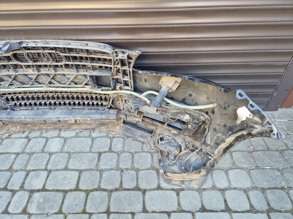 фото №10, Audi q7 4l бампер передний kompletny омыватель pdc оригинал 05-09