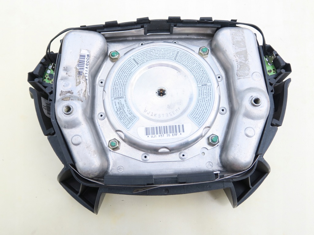 фото №3, Air bag водителя серый хромированный эмблема mercedes slk r170 w170 w208