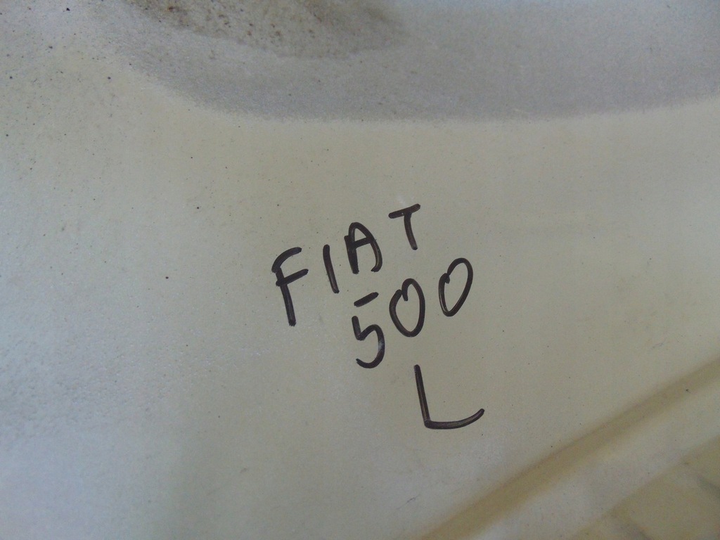 фото №16, Крыло левый перед fiat 500 2007- белый