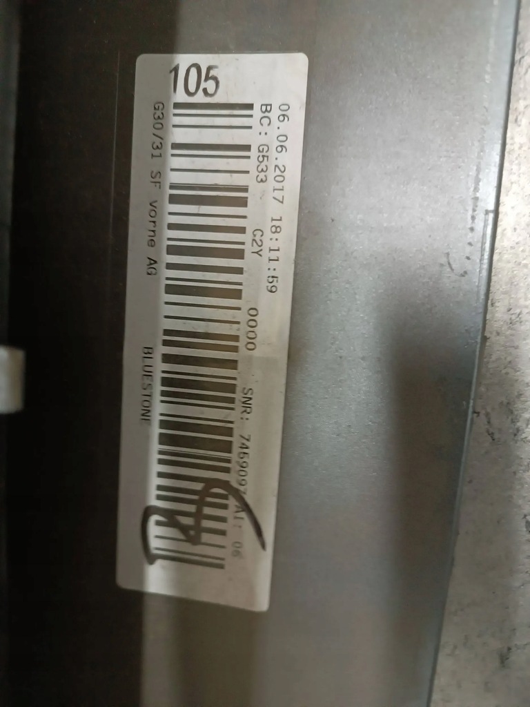 фото №8, Bmw 5 g30 g31 бампер перед kol.c2y 6pdc