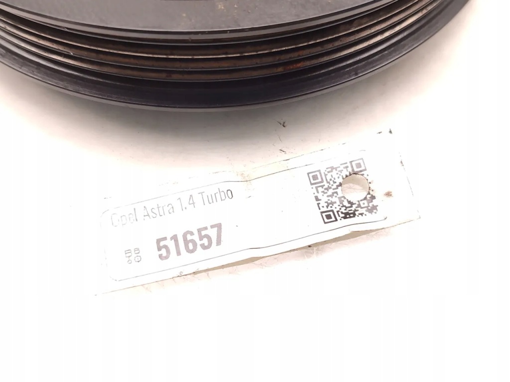 Opel astra шків колінчастого вала колінчастого 1.4 turbo бензин 103kw 140 hp 2013 Зі Шроту