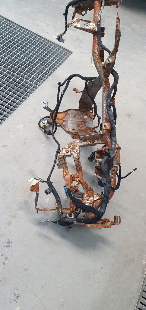 фото №4, Каркас + электропроводка панели fiat 500 abarth