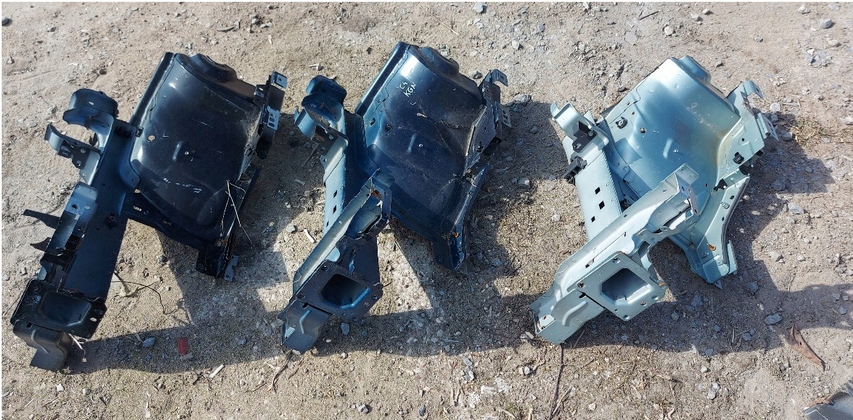 фото №1, Citroen c4 ii b7 лонжерон подкрылок левая