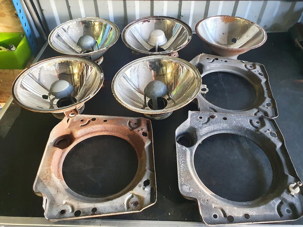 фото №1, Vw golf audi hella фари дзеркала кріплення