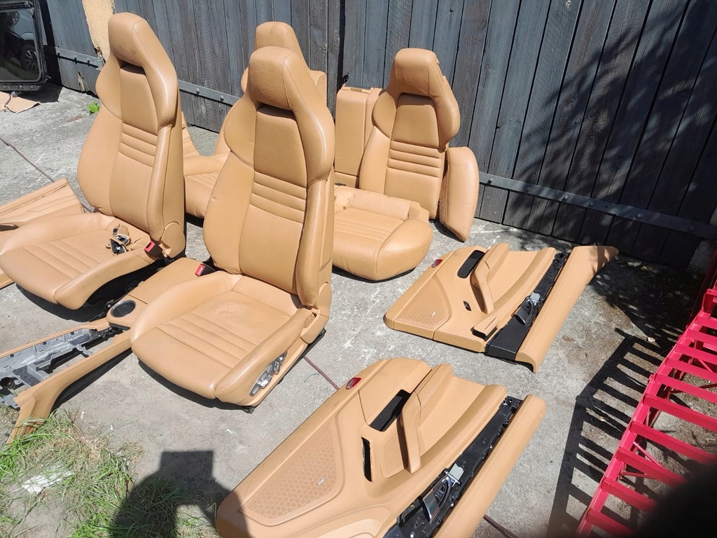 фото №6, Porsche panamera 970 комплект сиденья обшивки