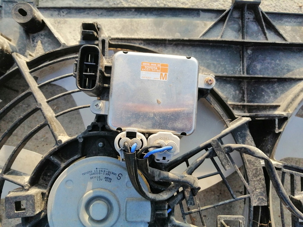 фото №1, Lexus rc 350 rcf модуль вентилятора блок керування радіатор