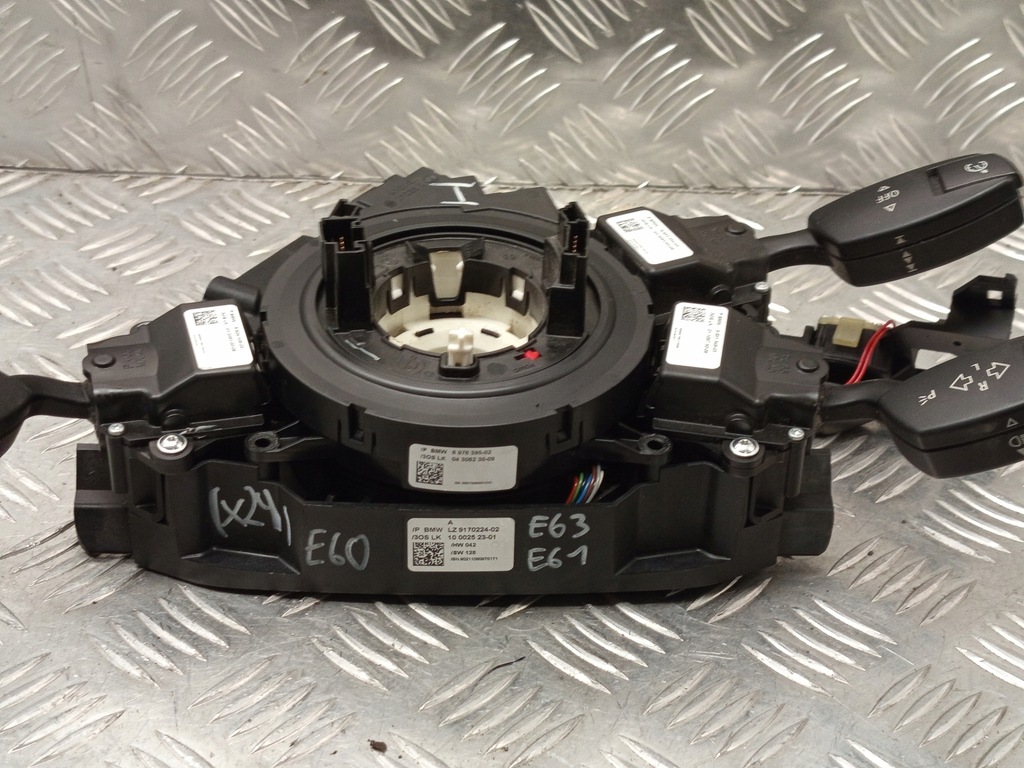 фото №10, Bmw e60 e61 e63 e64 переключатель комбинированный переключатели лента подрулевой переключатель 9170224