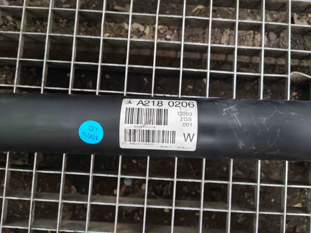 Mercedes-benz cls w218 wał привідний проміжний автоматичний 2184100206 2012 Оригінал