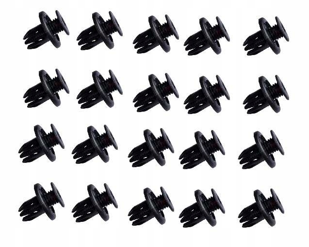 Купити 20x кліпси штифти 10mm підкрилок захист накладка поріг до mini cooper bmw x1 f48