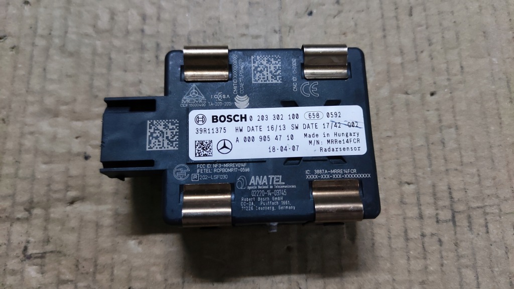 Купить Mercedes a 177 distronic радар датчик 0009054710