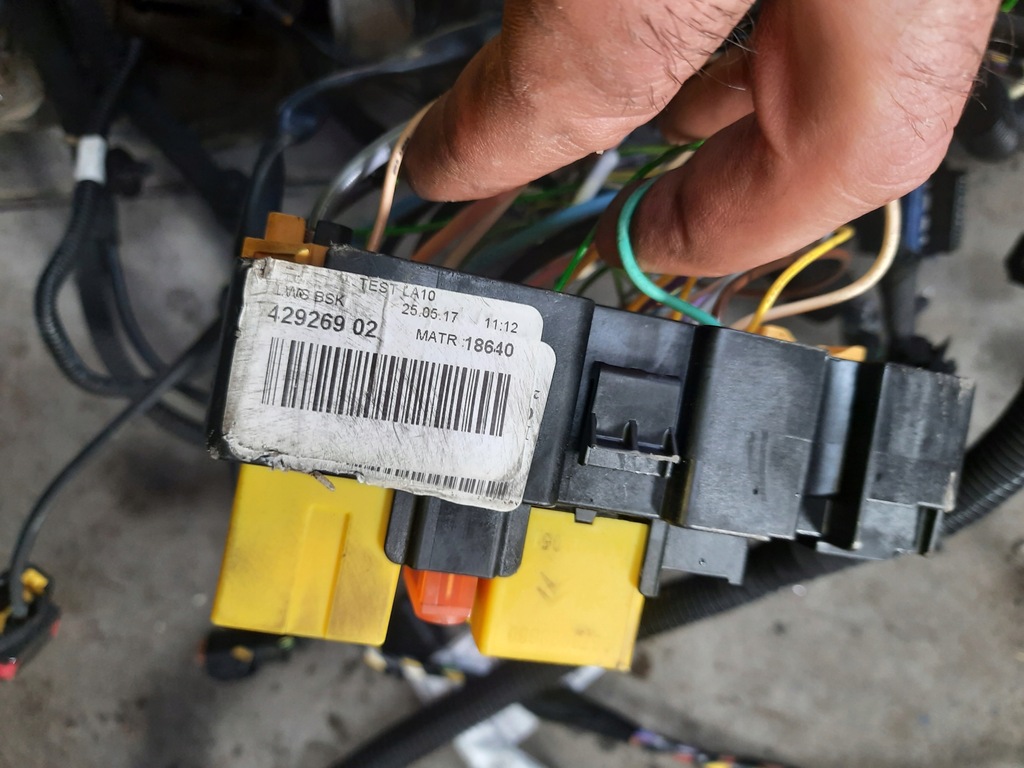 фото №12, Peugeot 2008 i lift 1.2thp жгут электропроводка стены отсек двигателя автоматическая коробка передач