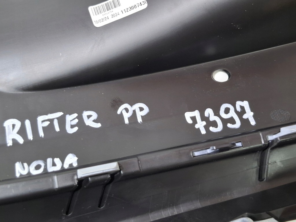 фото №4, Решётка бампера правый перед противотуманная фара peugeot rifter 2018- #7397