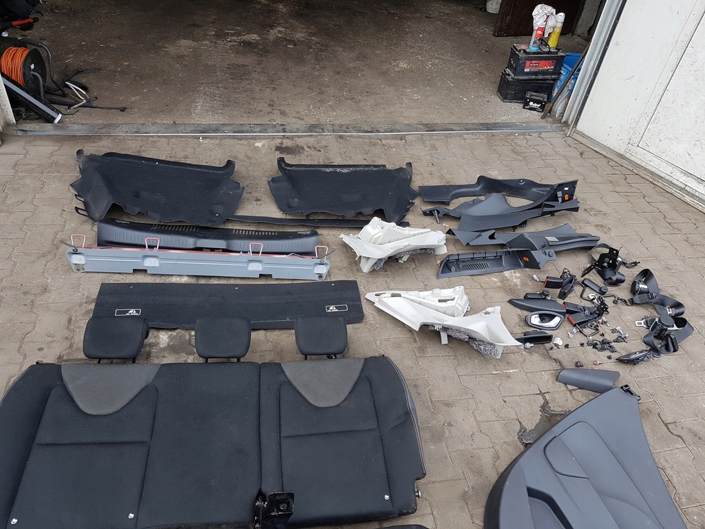 фото №14, Renault clio 4 iv 12r- hb сиденья заднее сиденье переходник фургон 5d