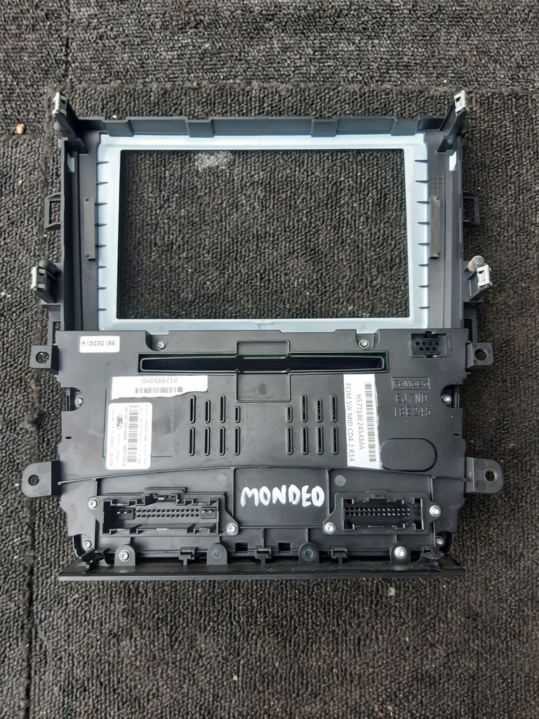 фото №3, Панель управление рамка радио ford mondeo mk5