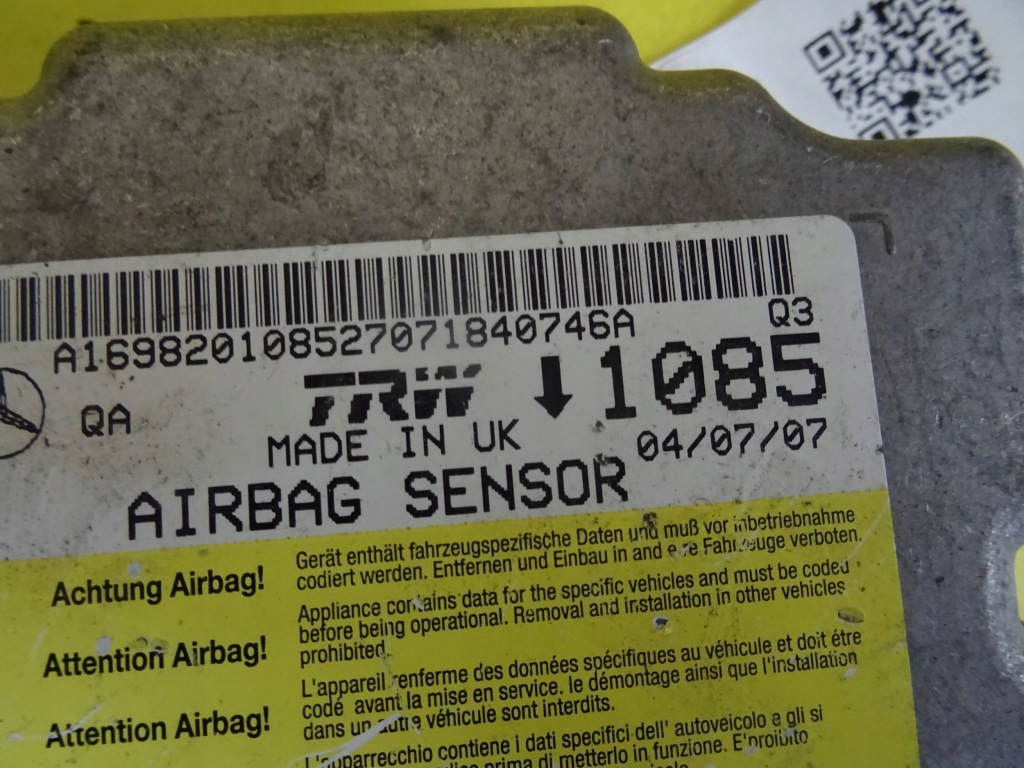 Купить Модуль датчик подушка безопасности mercedes-benz a w169 1085 nr573