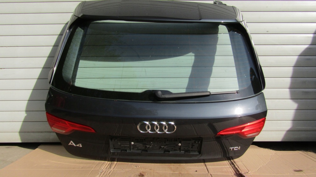 фото №1, Audi a4 b9 8w kombi крышка багажника багажника lx7l комплектная