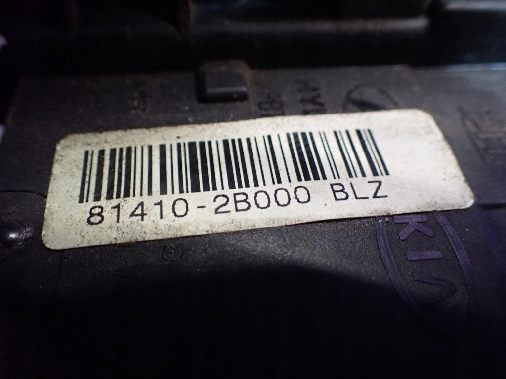 фото №7, Hyundai santa fe ii 06-10 замок задняя левый 81410-2b000 4 pin