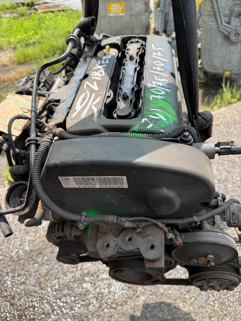 фото №16, Двигатель astra h zafira b vectra c signum 1.8 140km z18xer измерение сжатие