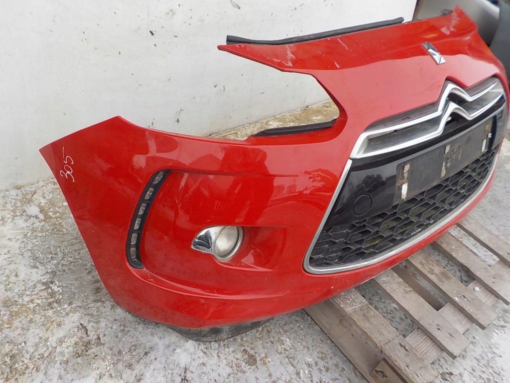 фото №9, 305 citroen ds3 09-16 drl бампер перед передний