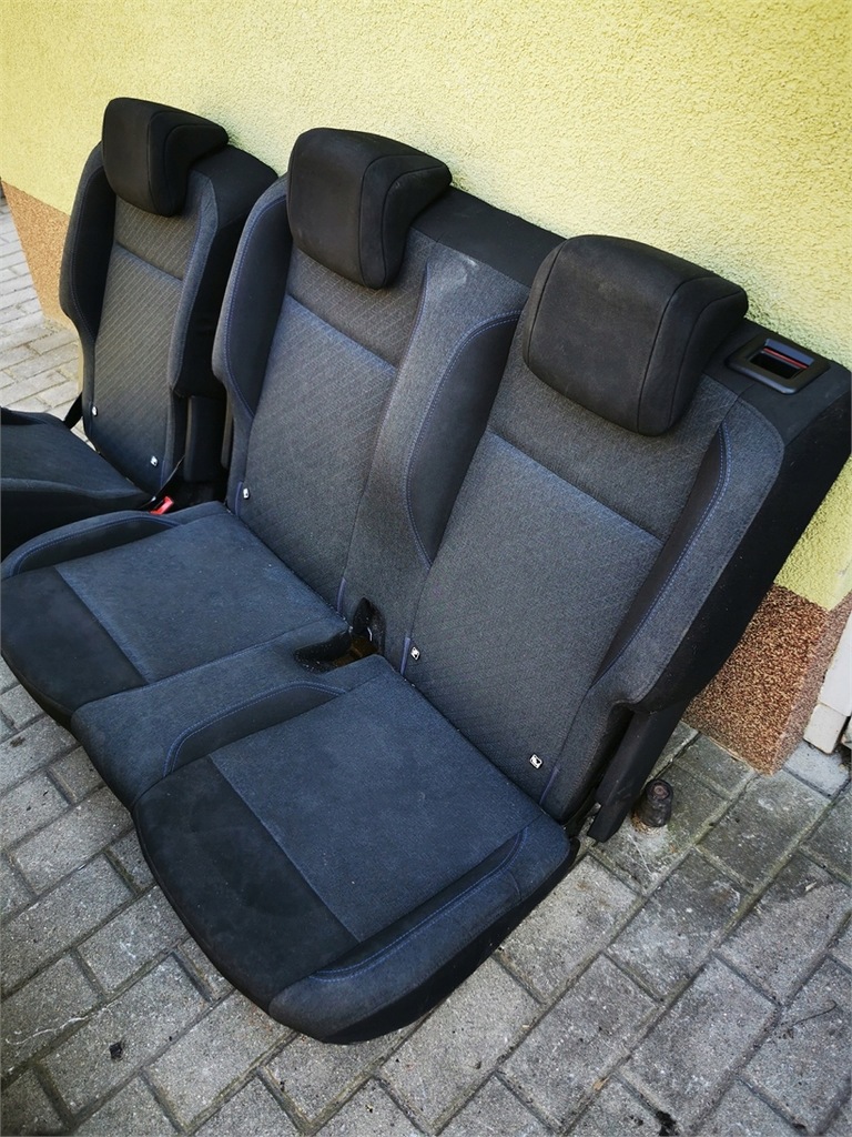 фото №10, Citroen berlingo iv peugeot rifter 18- сиденья заднее сиденье салон