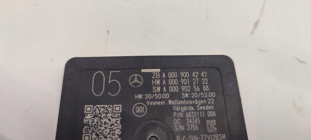 фото №3, Mercedes w247 радар мертвого pola a0009004242