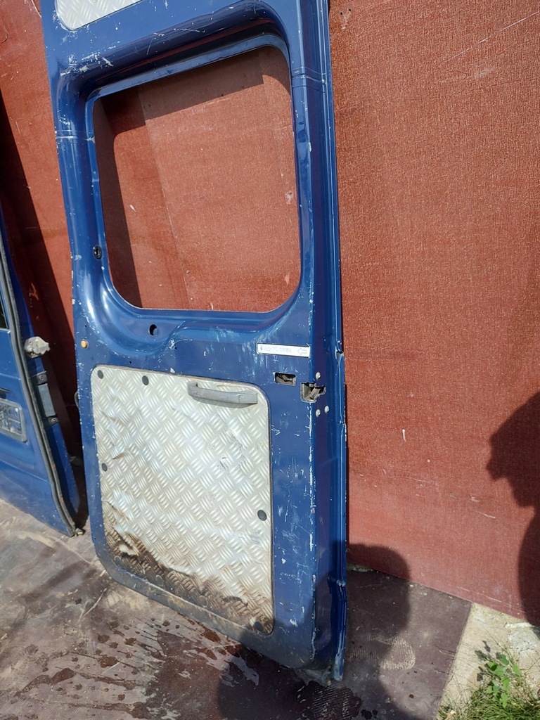 фото №10, Дверь задние полный transit mk7 mk6 задняя правое + левая комплект niebieskie