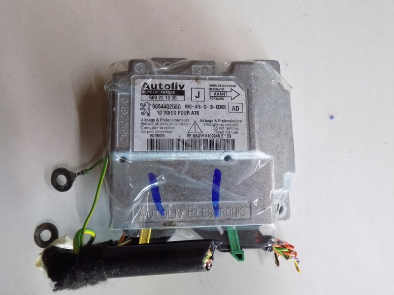 фото №10, Датчик подушок подушка безпеки peugeot оригінальний номер 9664402580