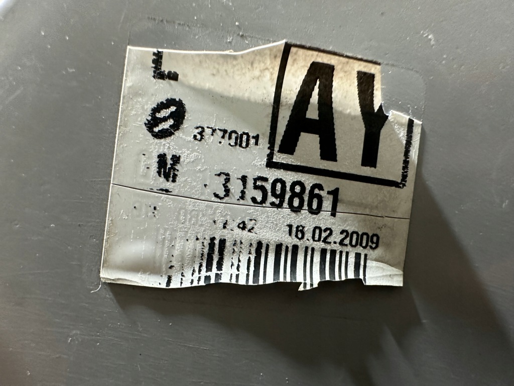 Opel signum лампа задня ліва europa 13159861 Київ