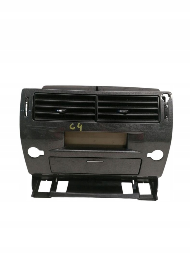 фото №1, Дисплей радио решётки обдув citroen c4 i 9657882880