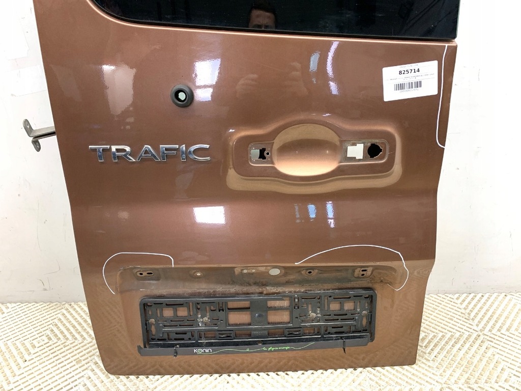 фото №4, Двері задні ліва renault trafic iii bus коричневий