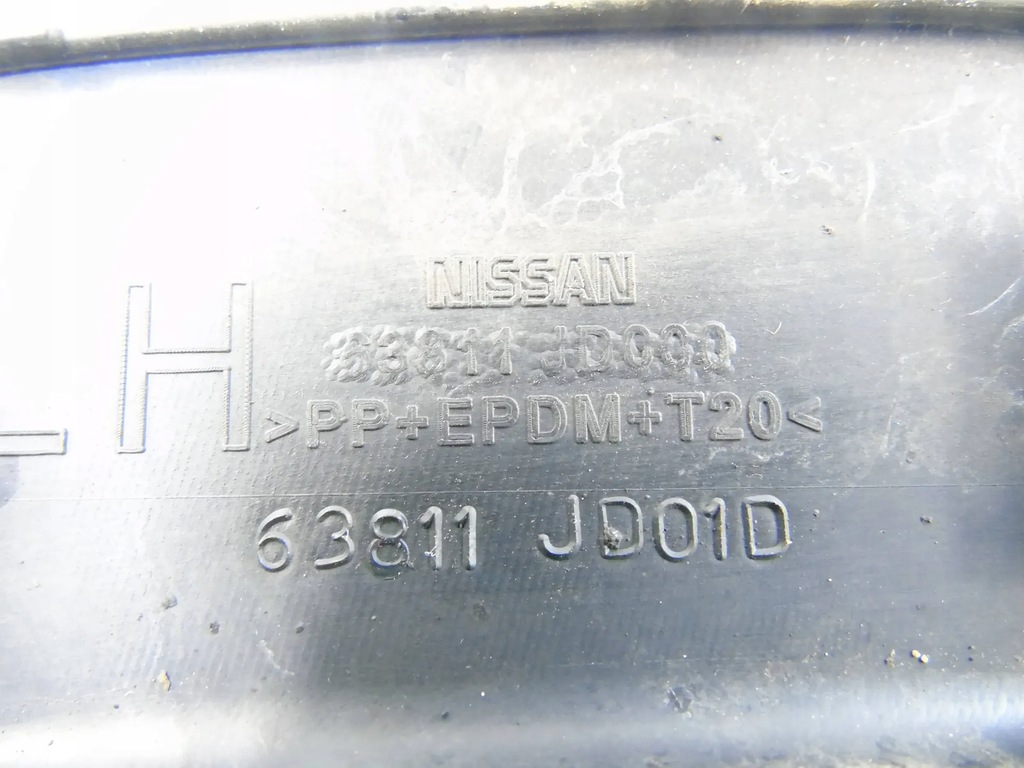 фото №6, Молдинг крыла левый перед левая nissan qashqai j10 63811jd01d