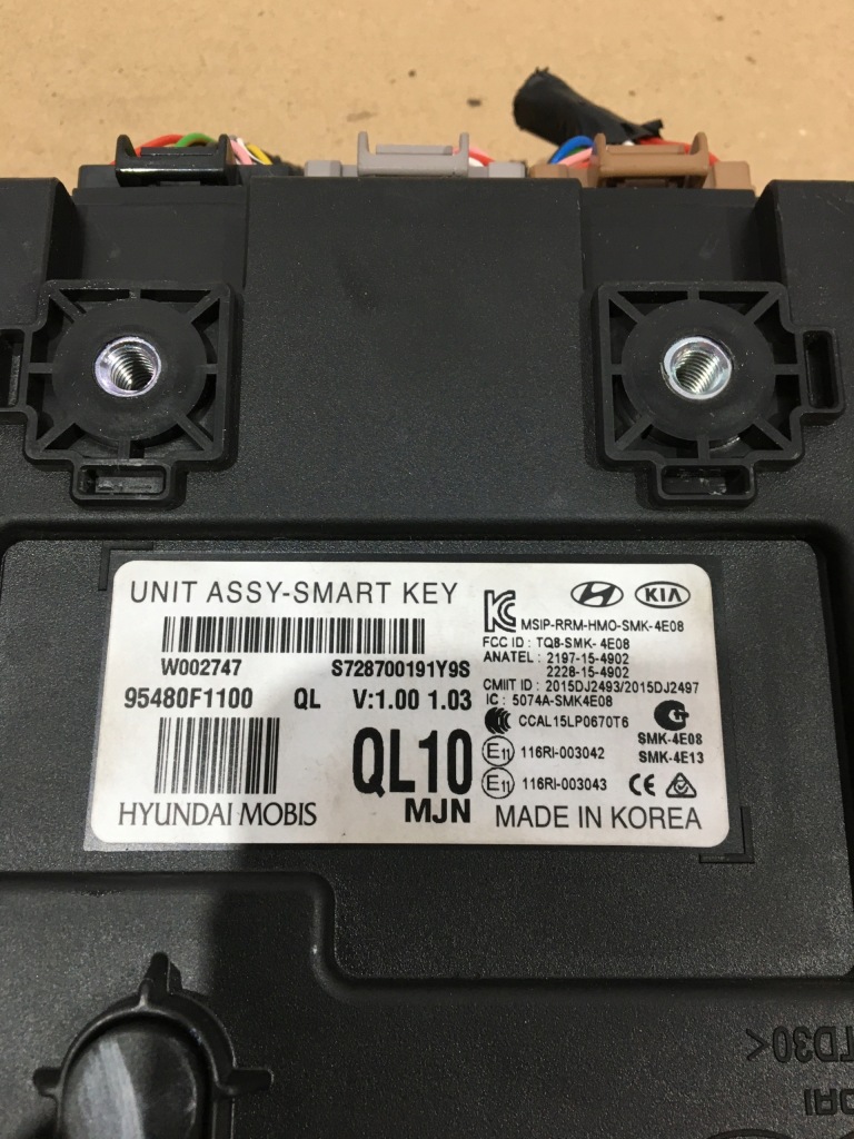 фото №2, Модуль блок керування smart key kia sportage iv 15-