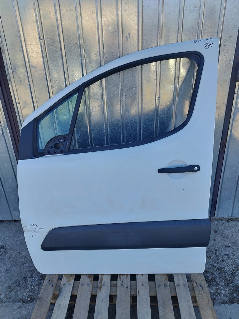 фото №1, Дверь левая левый перед citroen berlingo ii iii 2008--- цвет ewpa