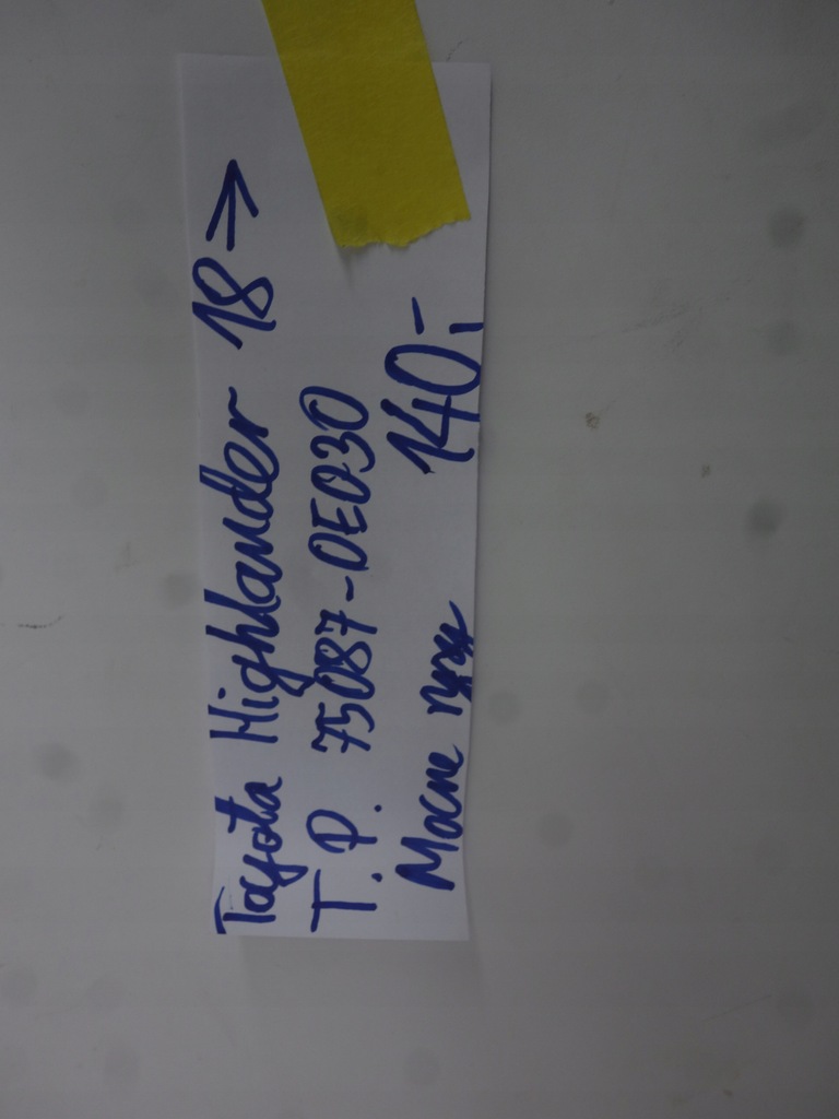 фото №8, Молдинг крила задня права toyota highlander iv 4 2018- 75087-0e030