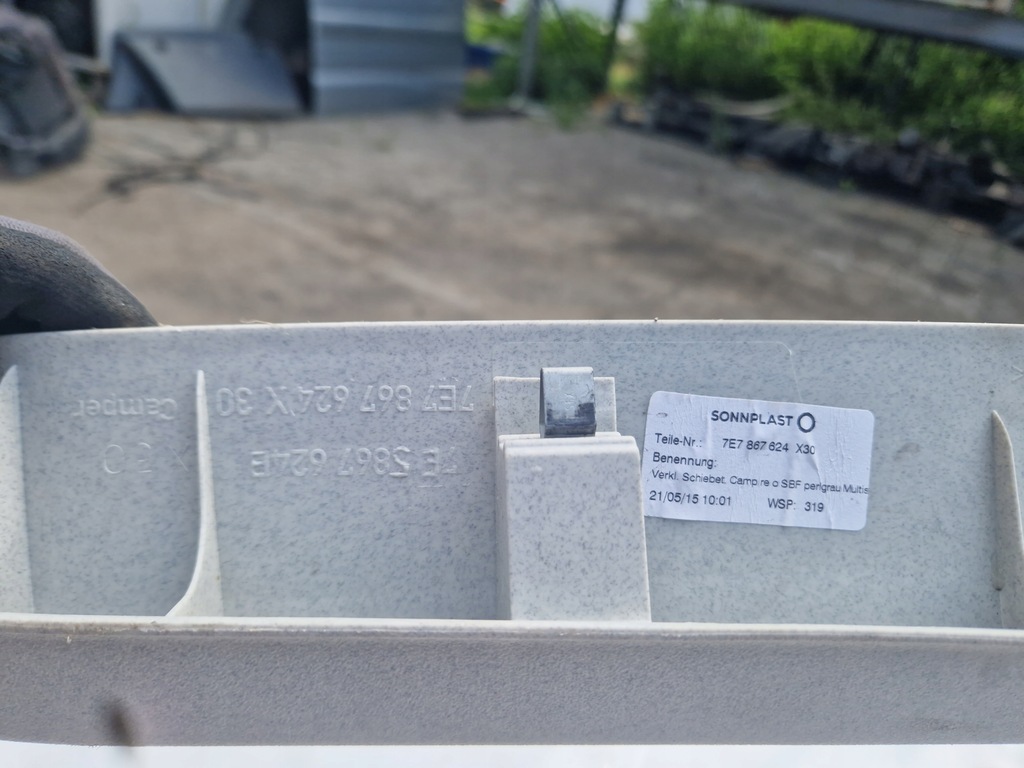 фото №12, Vw t5 multivan молдинг рамка дверь боковых раздвижных