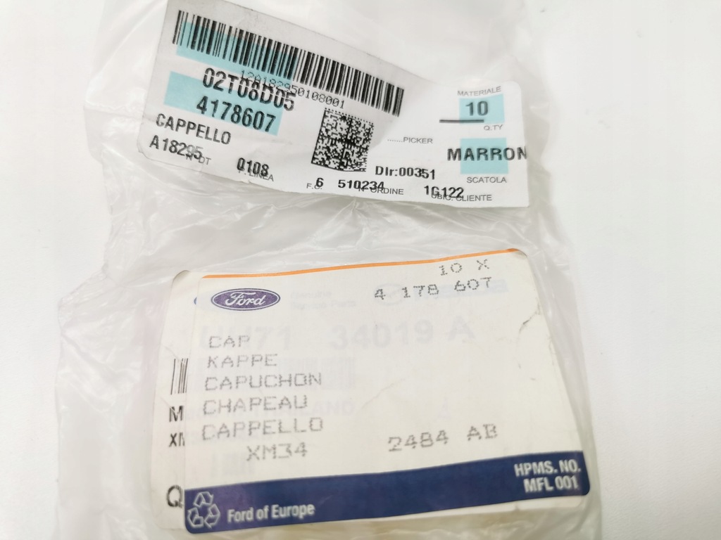 фото №5, Заглушка верхний амортизатора перед ford ranger 98- 06- 09- оригинальный номер 4178607